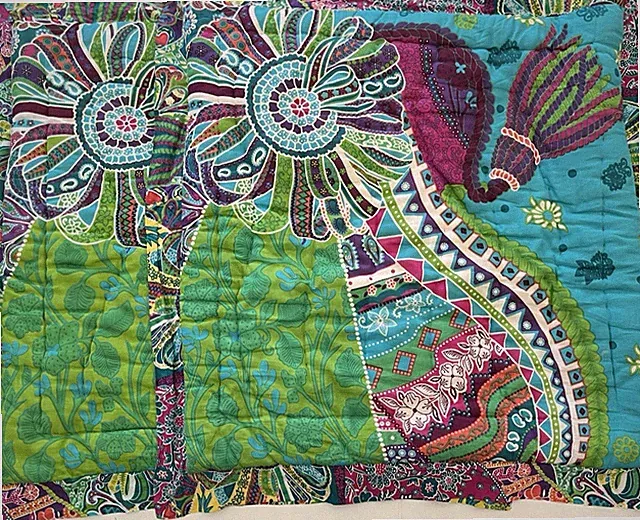 2 Urban Outfitters Euro Pillow Shams Quilted