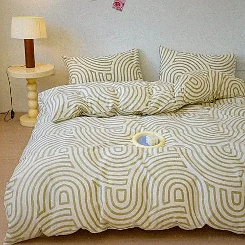 Abstract Duvet Cover Set Queen 100% Cotton Full/Queen (90x90 Inch) Dazzling