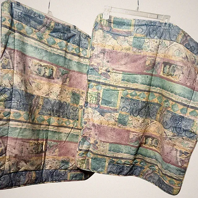 Croscill Home Fashions Standard Pillow Shams Benetello Tuscan Abstract Pattern