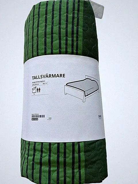 New IKEA TALLSVARMARE Full/Queen Bedspread 90 x 94" Multicolor