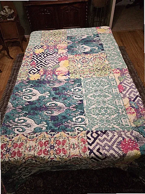 Poetic Wanderlust Florabella Quilt Tracy Porter Full Queen 88 in x 96" Floral