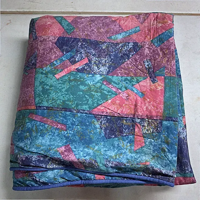 Vintage Springmaid Retro Saved By The Bell Abstract 80s 90s Y2K Comforter QUEEN